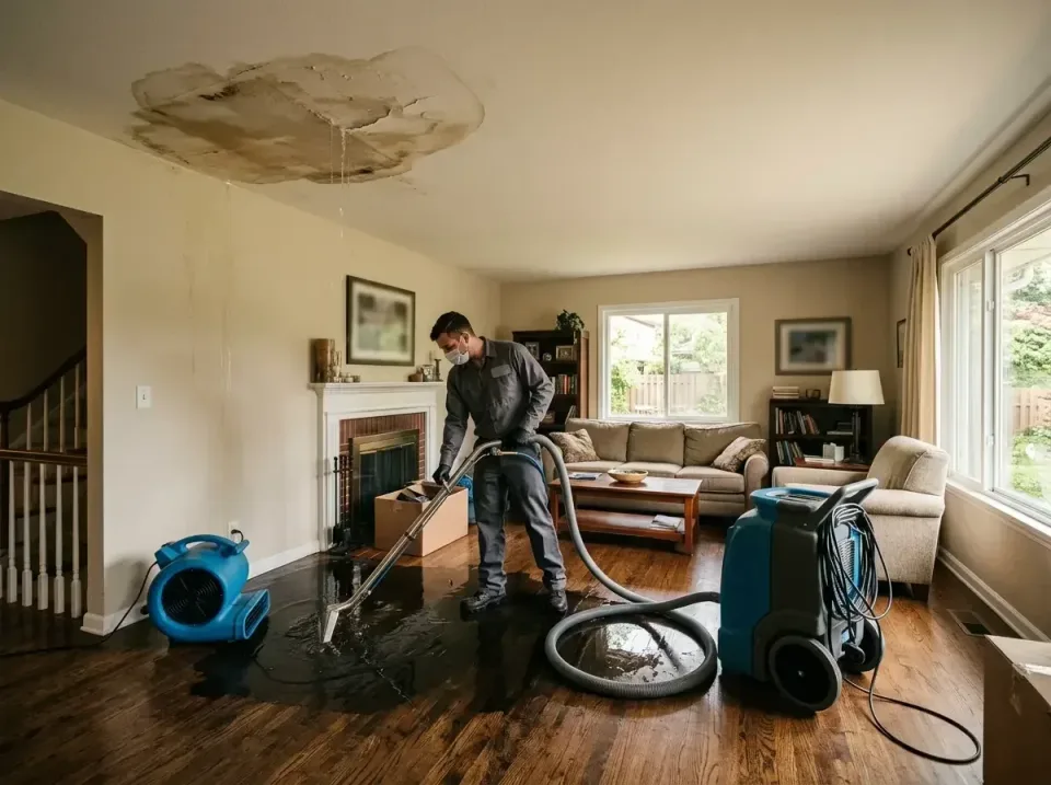 attic-pipe-burst-ceiling-drip-008 — frequently asked questions, Water Damage Restoration & Carpet Care in Danville, KY